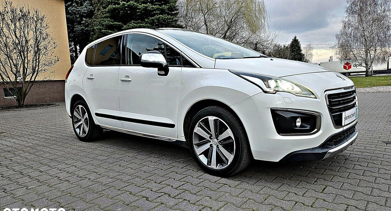Peugeot 3008 cena 43999 przebieg: 195000, rok produkcji 2014 z Woźniki małe 277